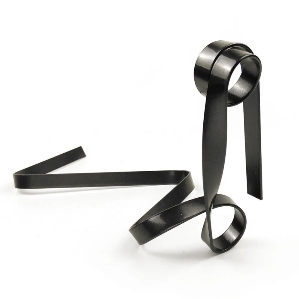 Creative Floating Ribbon Wine Rack Suspended Iron Poised Bottle Holder Table Decoration Wine Bottle Rack Home