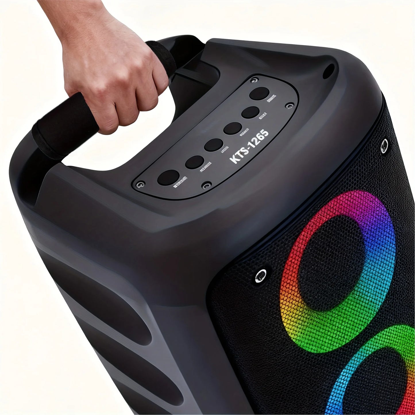 JBi Boombox 1/2/3 Speaker Handle Protector | Non-Slip Grip, Durable Textile Material,Compatible with JBi Boombox 1/2/3 Speakers