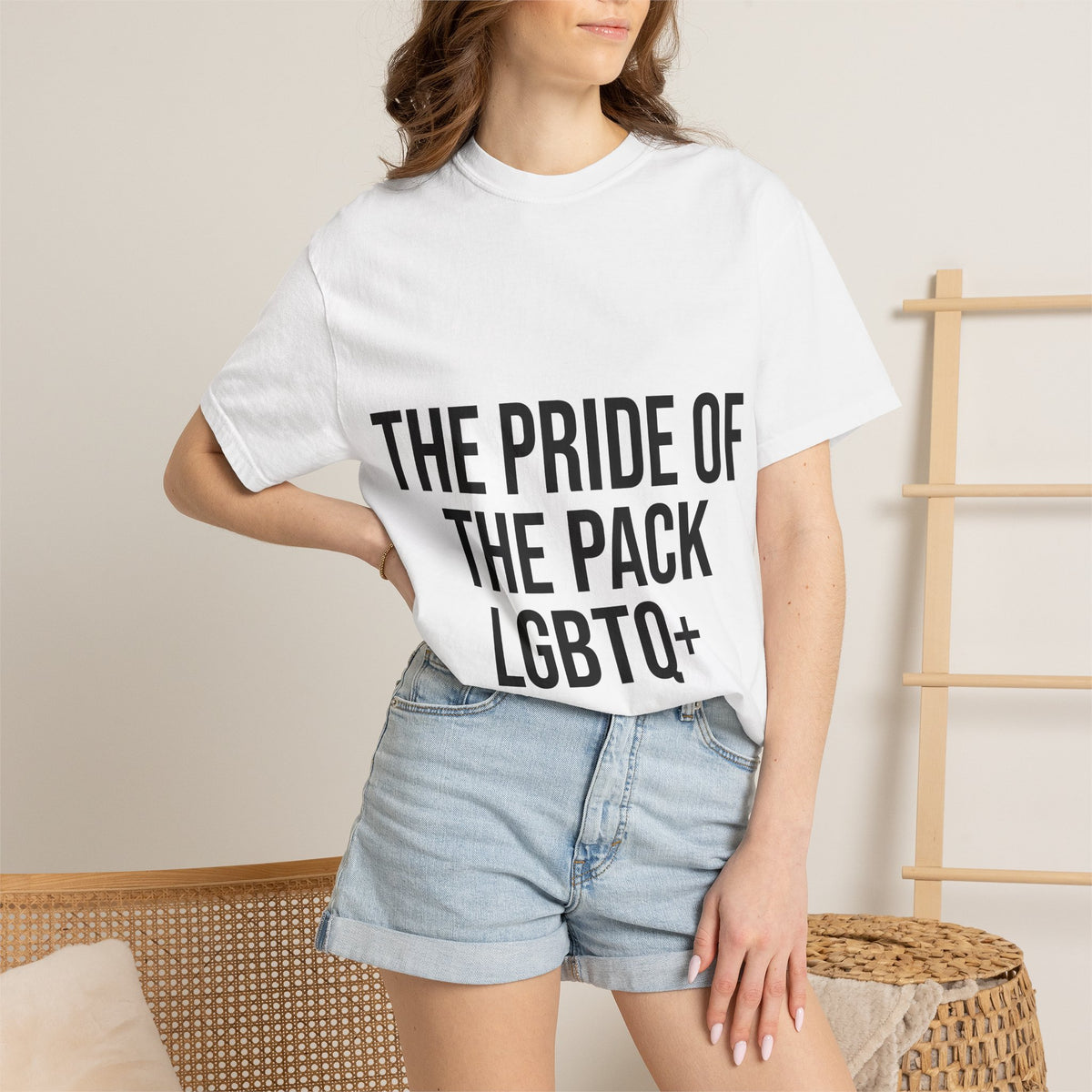 Pride of the Pack LGBTQ+ Unisex Garment-Dyed T-Shirt