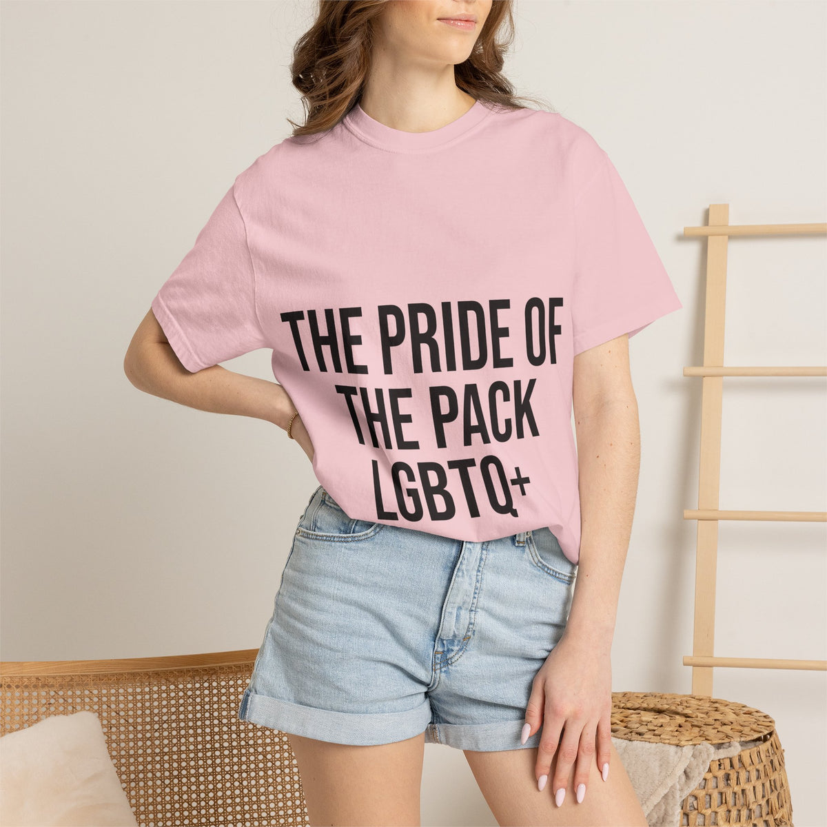 Pride of the Pack LGBTQ+ Unisex Garment-Dyed T-Shirt