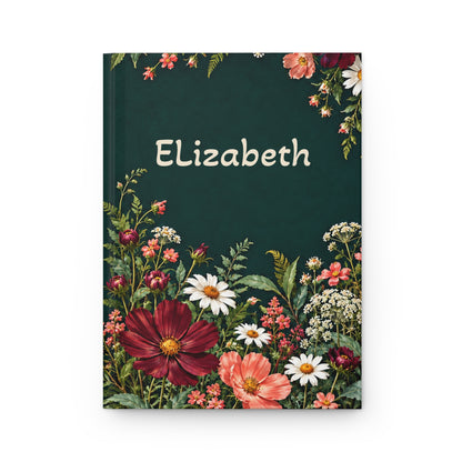 Floral Hardcover Journal