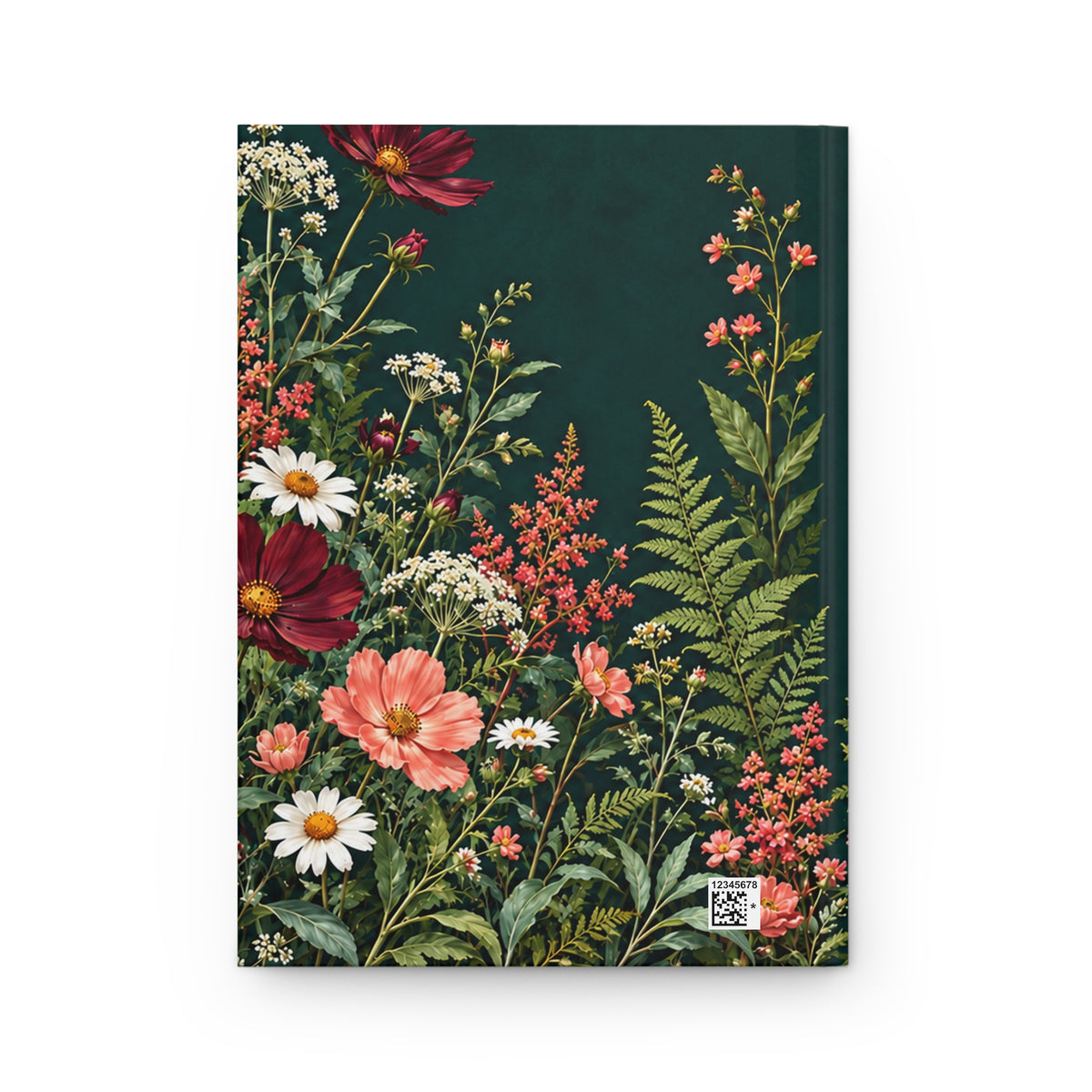 Floral Hardcover Journal