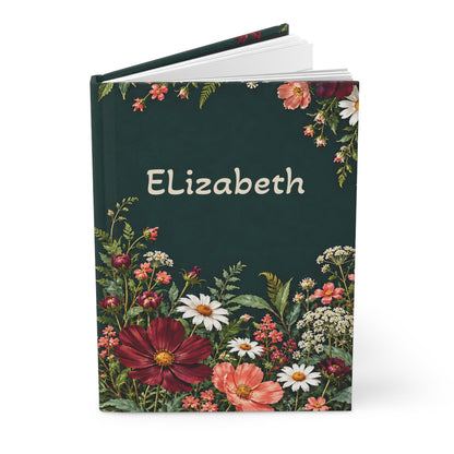 Floral Hardcover Journal