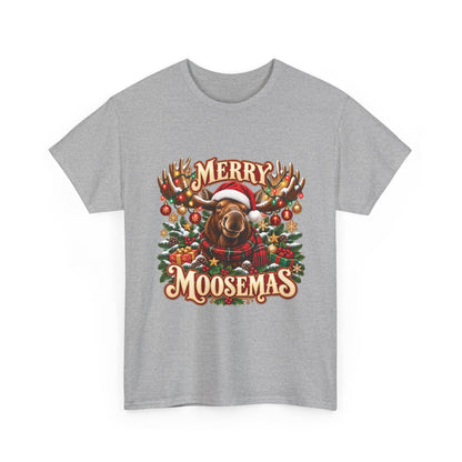 Merry Moosemas Christmas T-Shirt | Festive Moose Unisex Tee
