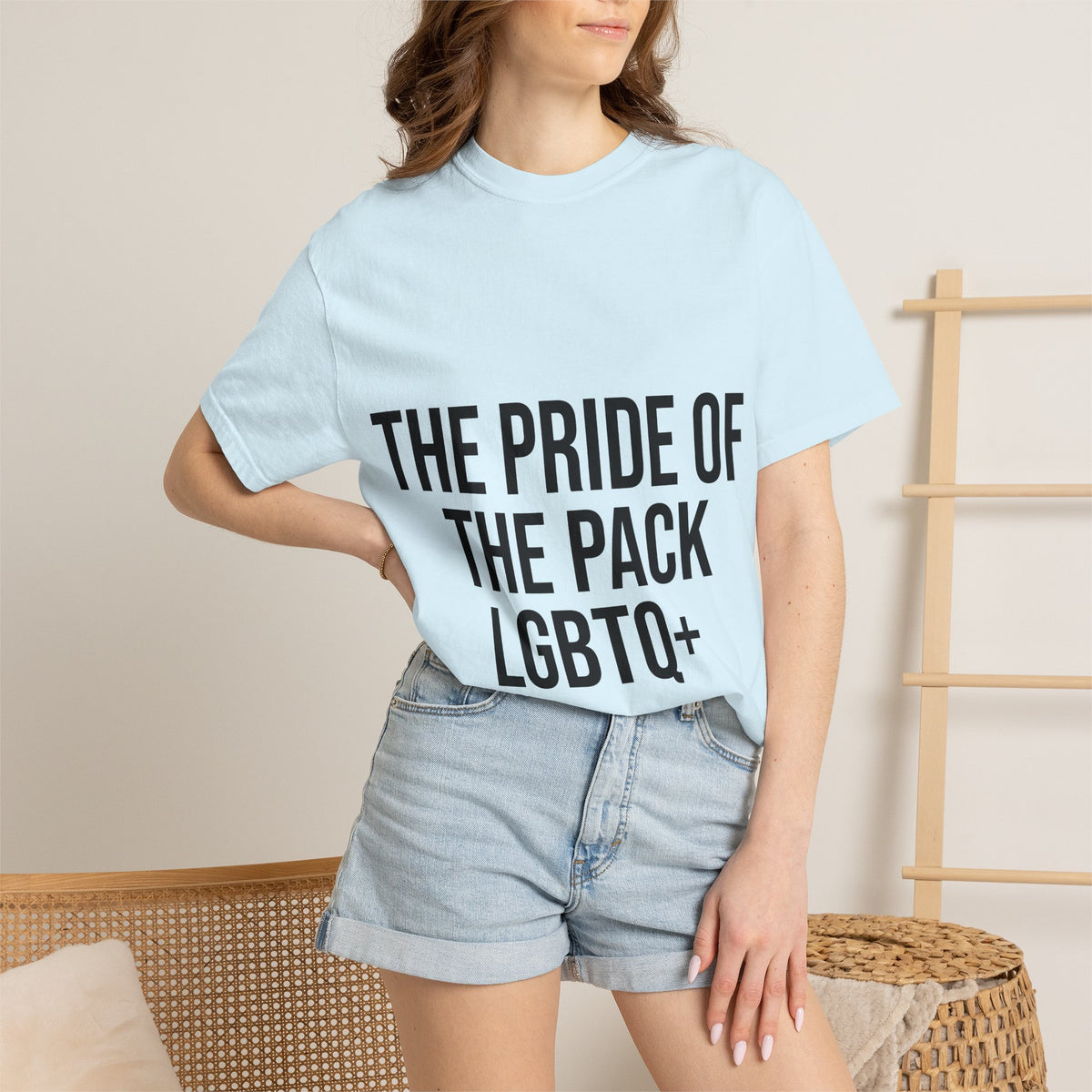 Pride of the Pack LGBTQ+ Unisex Garment-Dyed T-Shirt