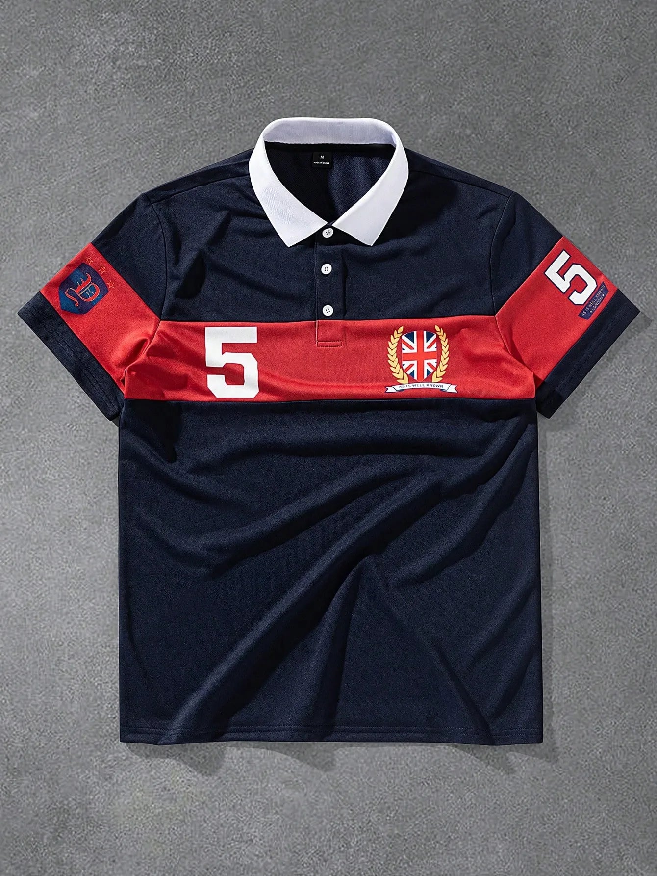 2026 Summer New Style Men's Polo Shirt with Letter Print Breathable Lightweight Casual and Fashionable