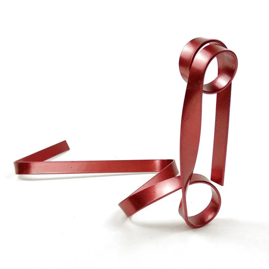 Creative Floating Ribbon Wine Rack Suspended Iron Poised Bottle Holder Table Decoration Wine Bottle Rack Home