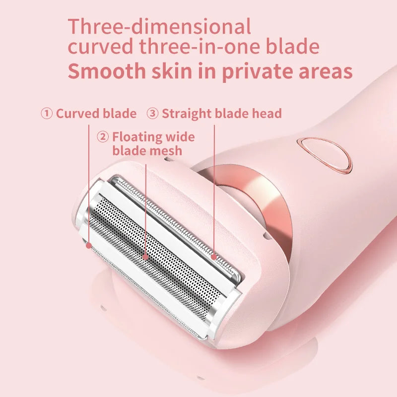 portable painless USB charging multi-functional full-body shaving machine is suitable for hair removal by both women and men