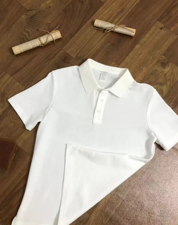 Life I Live is Foreve America Retro Street Minimalist and Fashionable Hip Hop Y2K Print Polo Shirt Men's Polo Summer