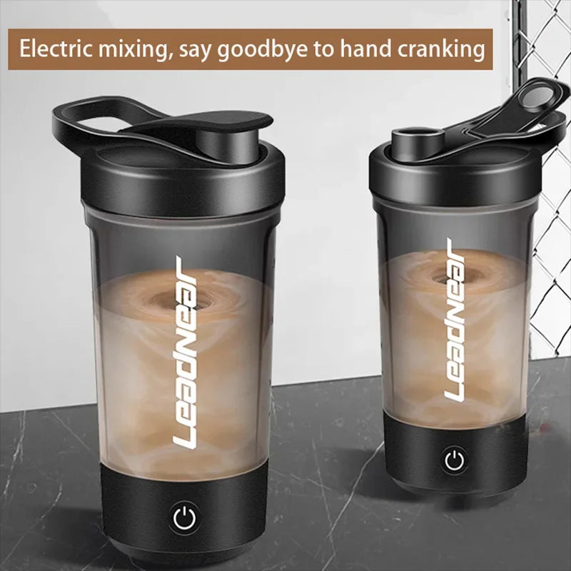 650ml Electric Shaker Bottle Portable Whey Protein Shaker Automatic Stirring Blender Multipurpose Juice Mixer Cups Fitness Work