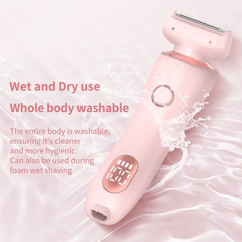 portable painless USB charging multi-functional full-body shaving machine is suitable for hair removal by both women and men