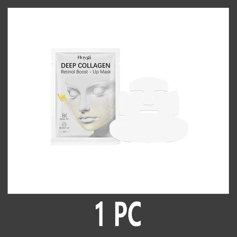 Portable Deep Collagen Mask Moisturizing Firming Nourish Pore Shrinking Smooth Brightening Skin Retinol Boost-Up Mask