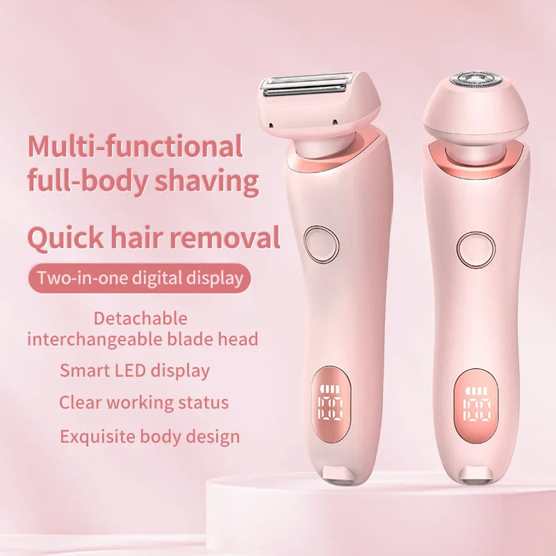 portable painless USB charging multi-functional full-body shaving machine is suitable for hair removal by both women and men